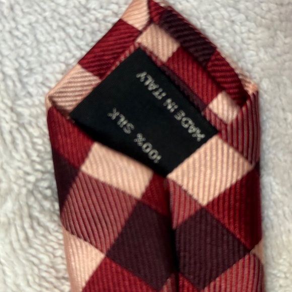 Tom Ford tie so great!! Vibrant, red plaid!! Great for the season!! - Picture 6 of 6